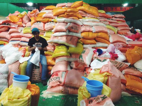 Rice supply for the typhoon Yolanda survivors