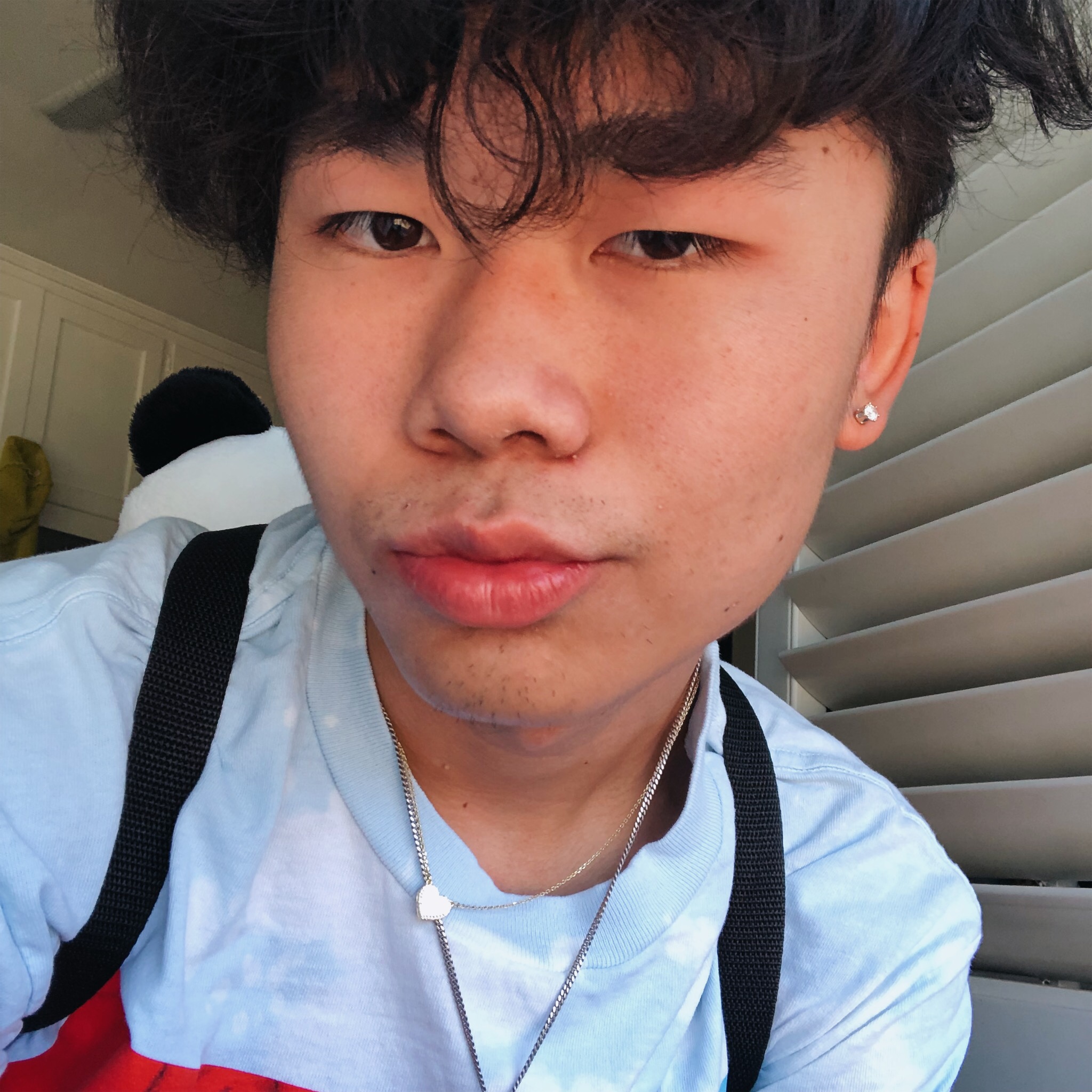 cute asian guy selfie