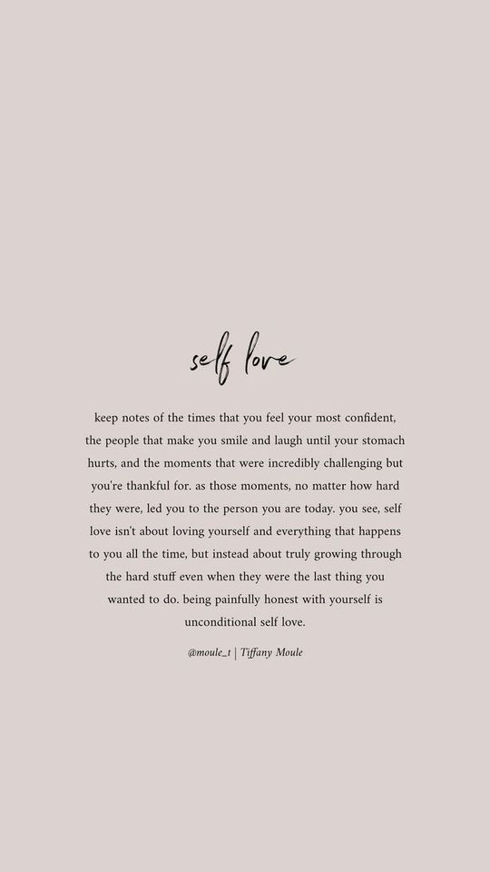 Quotes about self love