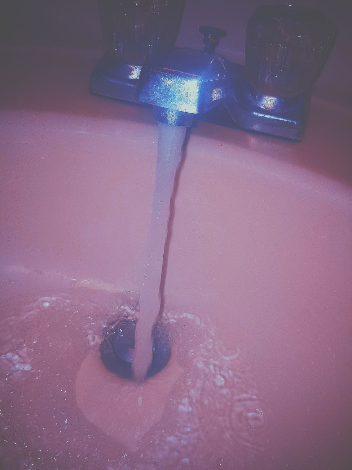 Aesthetic Vintage Vsco Sink Sinkaesthetic Water Pink