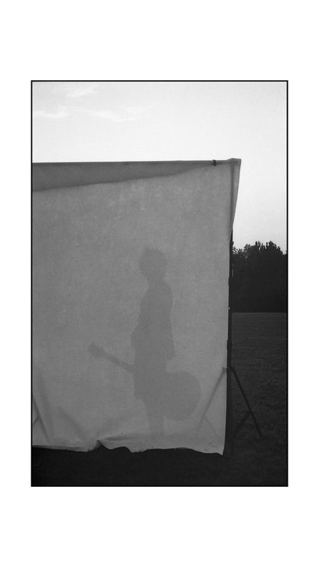 "Raury, and his guitar"  #35mmfilm #KodakTriX400